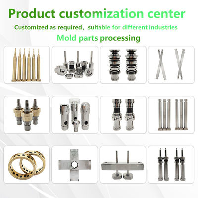 S136 Precision Components Core Insert And Cavity Insert For Pet Preform Mold