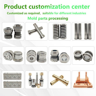 Dongguan made CNC Milling Core Insert Mould Parts With Wire Cutting Processing For Injection Tooling Shaped Parts