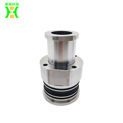 Nitriding TiN Moulded Plastic Components , Square Head Mold In Threaded Inserts