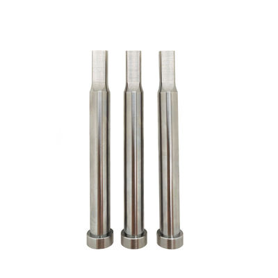 Non Standard Square Head Stepped Die Punch Pin With High Speed Tool Steel