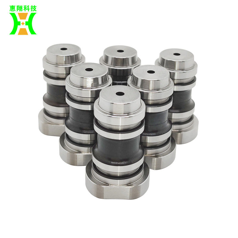 Parallelism 0.01mm Injection Molding Threaded Inserts Black Coating