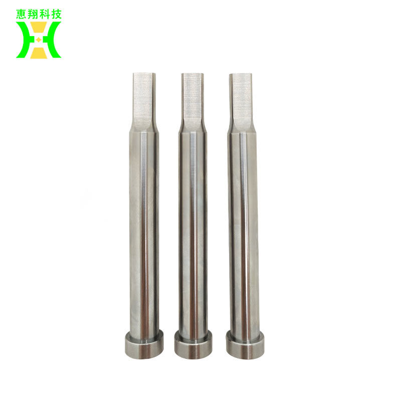 Non Standard Square Head Stepped Die Punch Pin With High Speed Tool Steel